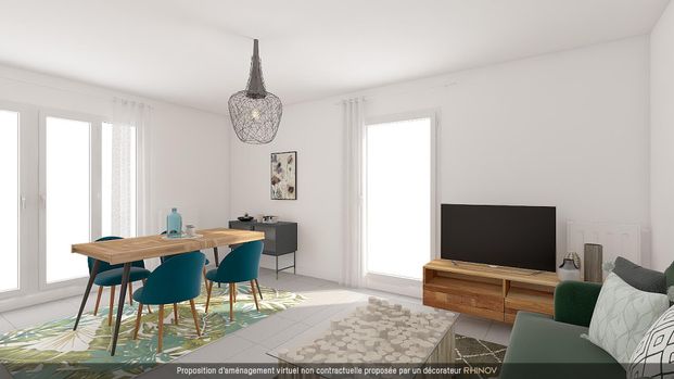 location Appartement T3 DE 64.3m² À MARSEILLE - Photo 1