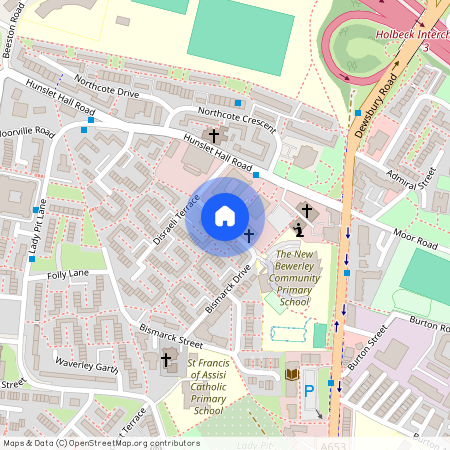 Disraeli Gardens, Leeds, LS11