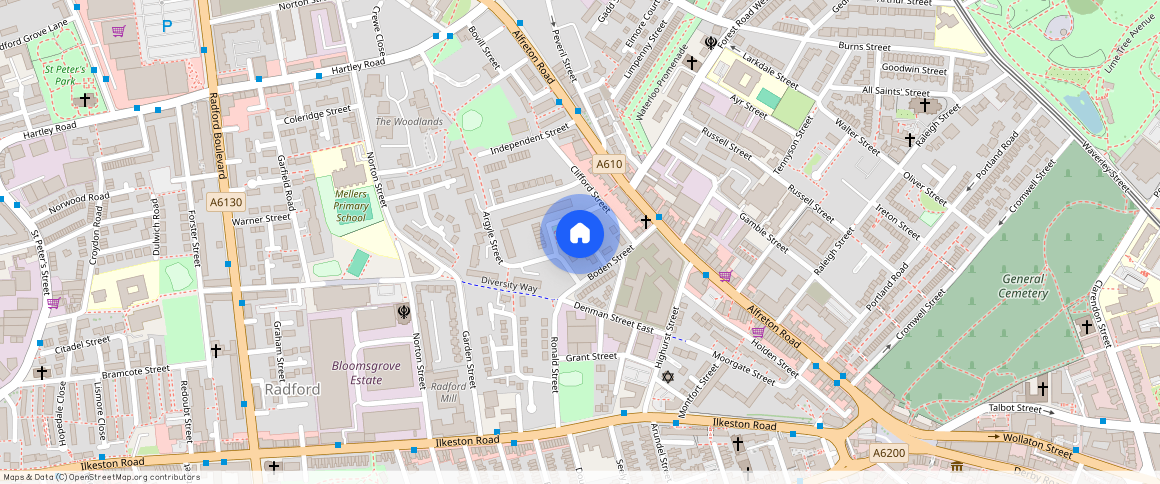 ** Old Mill Close, Radford, Nottingham, NG7 3JZ