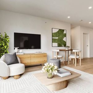 Open-concept kitchen, Quartz countertops, In-suite laundry - Photo 2