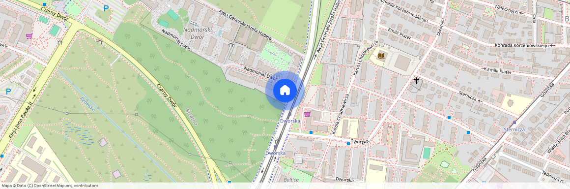 Aleja Gen. Józefa Hallera, Brzeźno, Gdańsk, pomorskie