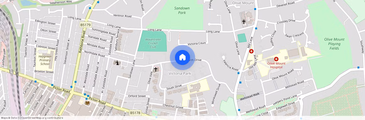 Olive Villas, Off North Drive, Wavertree, Liverpool, L15