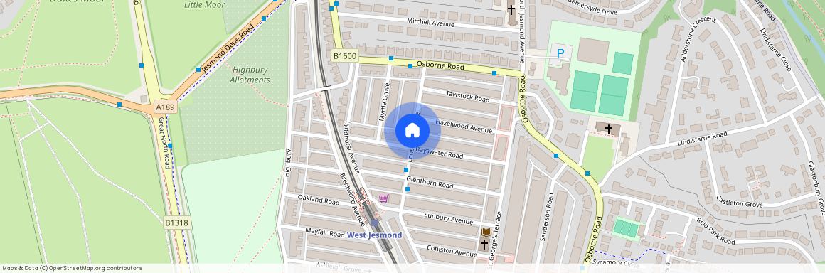 Lonsdale Terrace, Newcastle Upon Tyne NE2