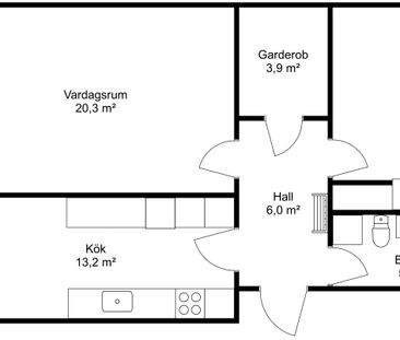 Bostad - 202-B4-U2-202-034 - Foto 1