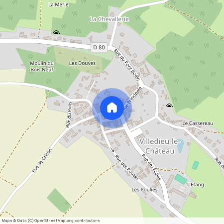 Loir-et-Cher, 41, 41800, Villedieu Le Chateau