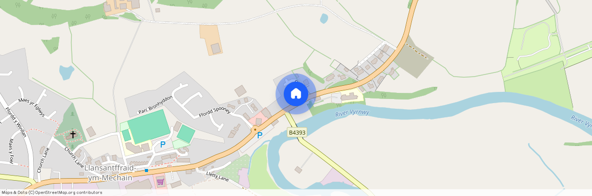 Vyrnwy House, Llansanffraid, SY22