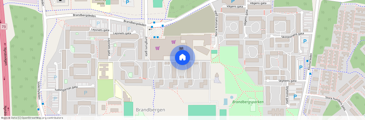 Jungfruns gata, Brandbergen