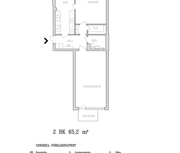 Centrum 1 B, våning 1 - Foto 3