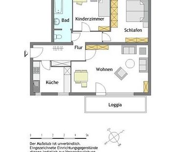 WBS erforderlich - 3-Zimmer-Wohnung in Mülheim-Saarn - Photo 1