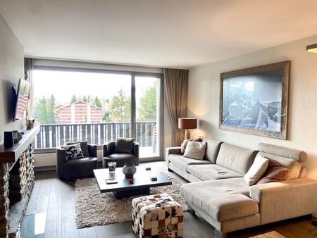 WEEKLY RENTAL 4.5 room luxury apartment close to the centre of Crans - Photo 3
