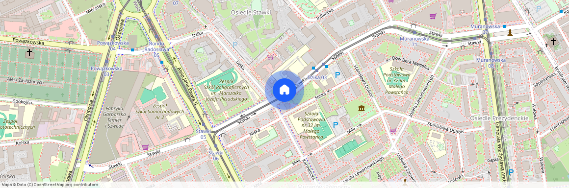 ul. Stawki, Muranów, Śródmieście, Warszawa, mazowieckie