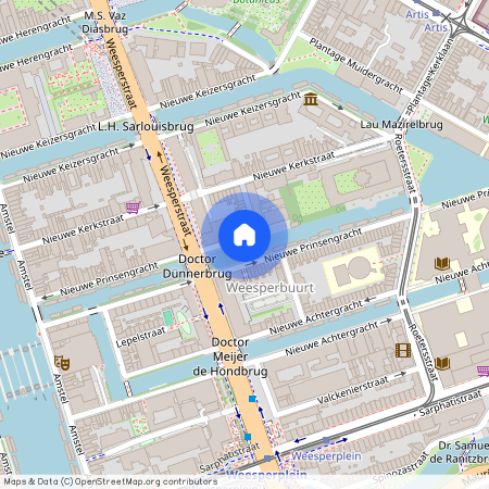 Nieuwe Prinsengracht 81-F, Weesperbuurt, 1018VR, Amsterdam