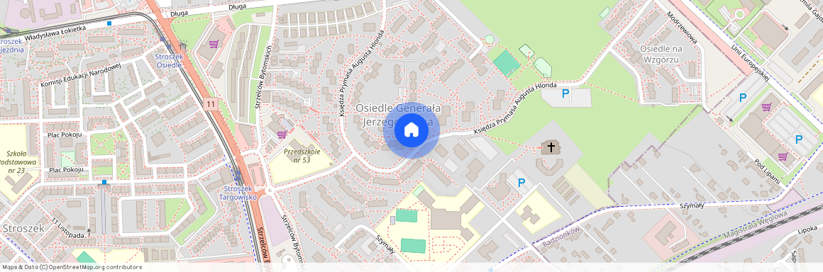 ul. ks. Prymasa Augusta Hlonda, Osiedle Generała Jerzego Ziętka, Bytom, śląskie