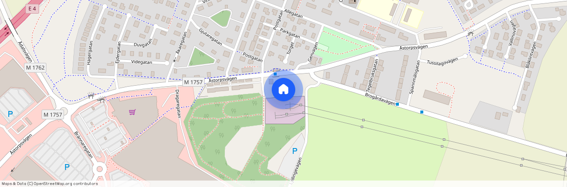 Åstorpsvägen, Hyllinge