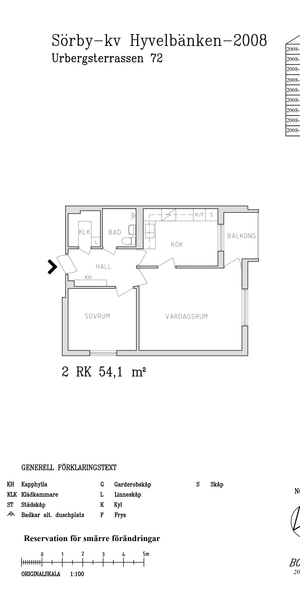 Urbergsterrassen 72, våning 5 - Foto 1