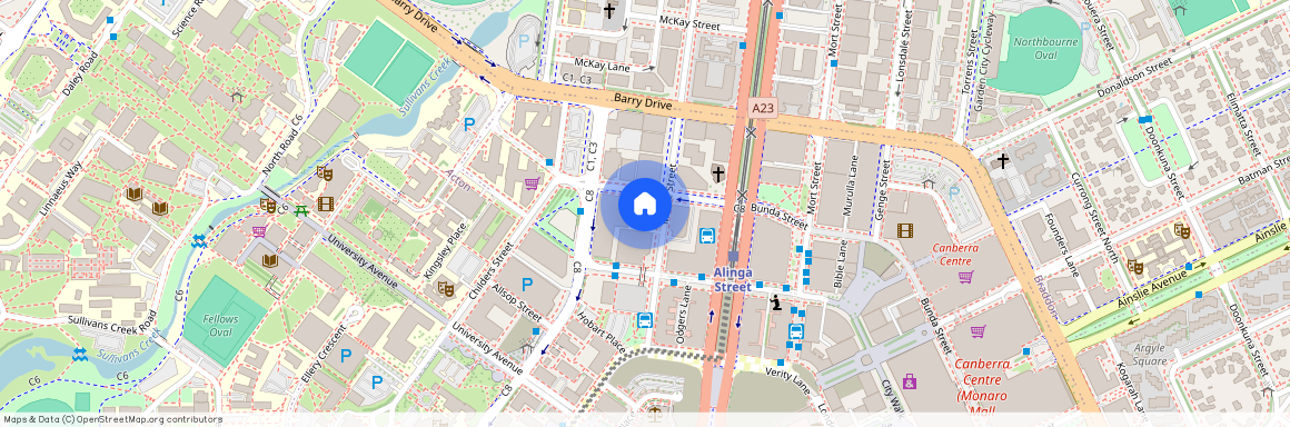 Studio Twin-Share / 9 Moore Street, City, Canberra