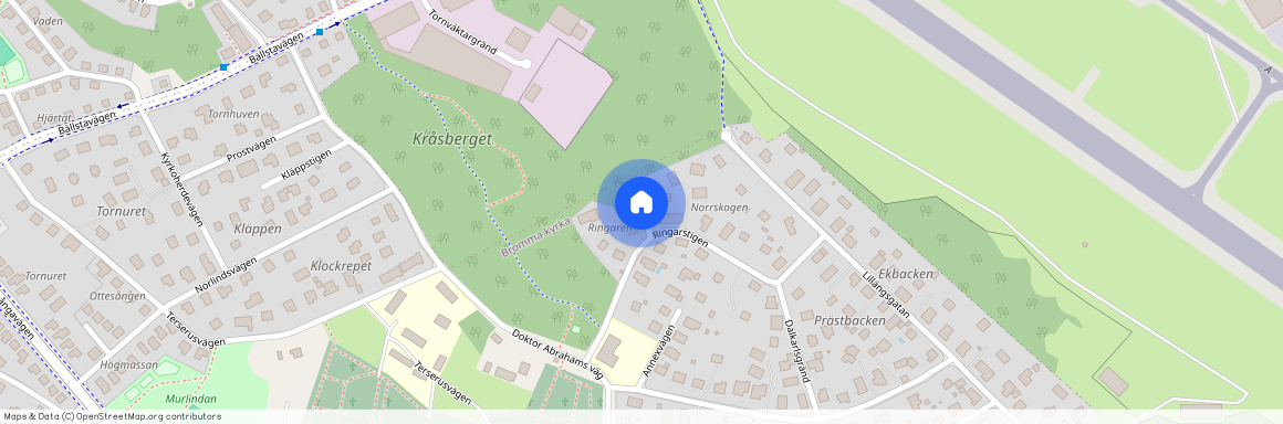 Kyrkvaktarstigen, Bromma