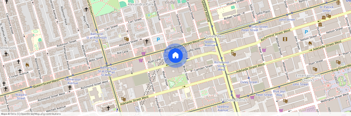 Cityscape Terrace Lofts, #332, 500 Richmond Street W, King West Village, Toronto
