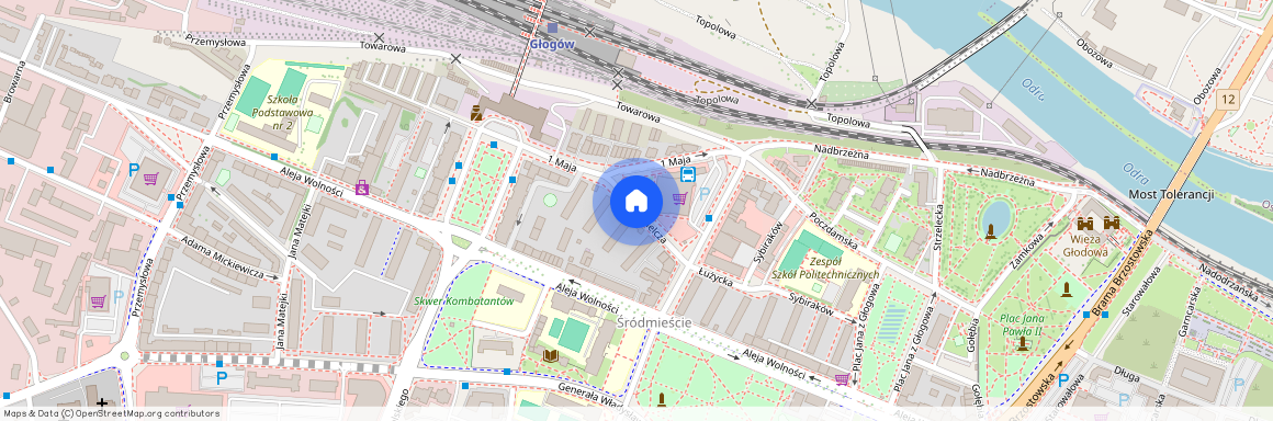 ul. Spółdzielcza, Głogów, głogowski, dolnośląskie