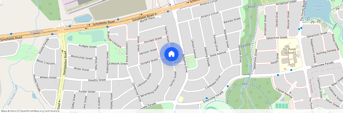 The Ponds, Sydney - Baulkham Hills and Hawkesbury