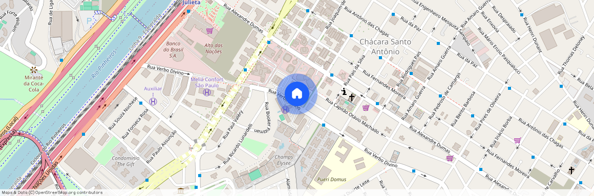 Rua Verbo Divino, 1356, Santo Amaro, São Paulo - SP, 04719-002, Brazil