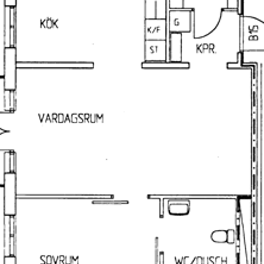 Södra Förstadsgatan 97A, Rådmansvången - Foto 2
