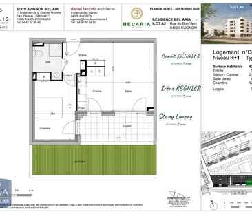 Location Appartement 2 pièces 43m² AVIGNON 84140 - Photo 2