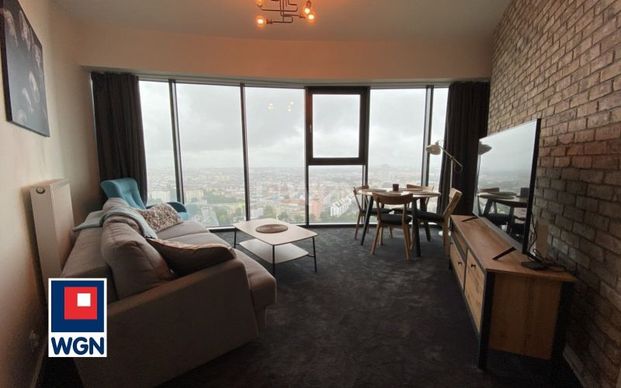 Mieszkanie na wynajem Szczecin - Hanza Tower|22. piętro|3 pokoje - Photo 1