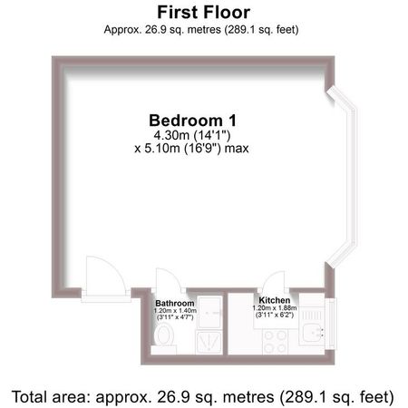 Studio to rent - Photo 4