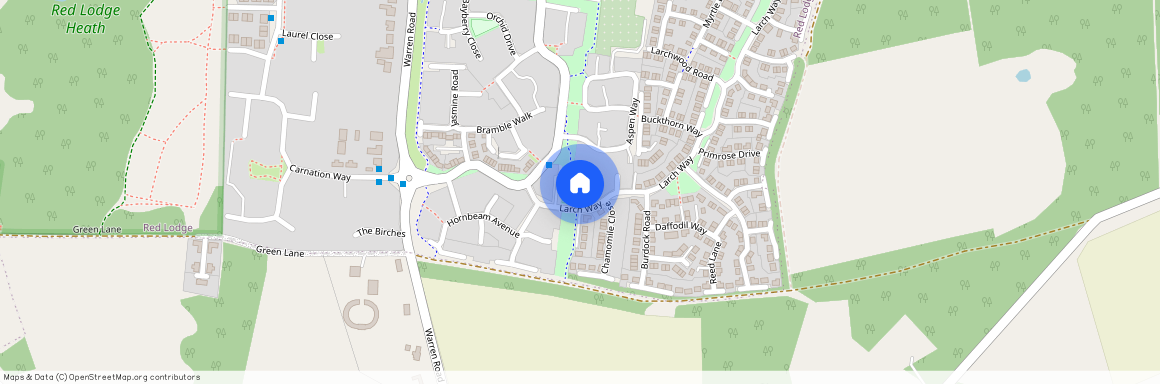 Tiger Flower Way, Bury St. Edmunds, Red Lodge