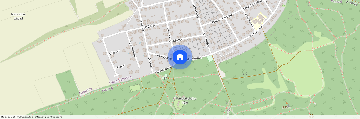 Pod hájovnou, Praha 6 - Nebušice