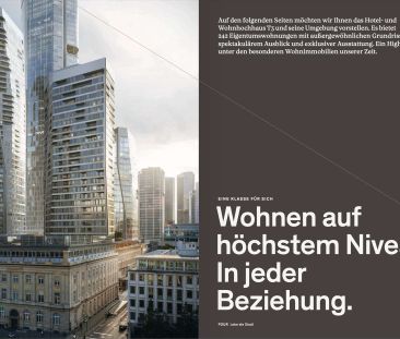 ***FOUR*** Ein Wahrzeichen der Frankfurter Skyline, 2 Zimmer Wohnun... - Foto 1