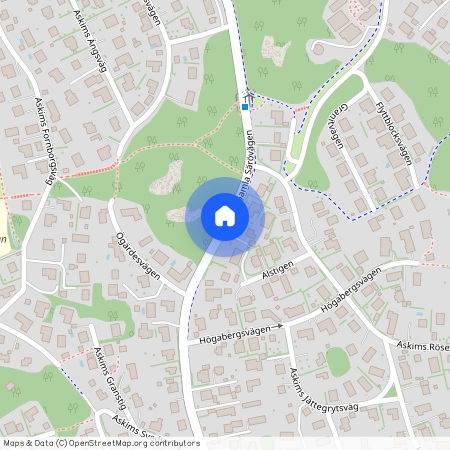 Gamla Särövägen, Askim