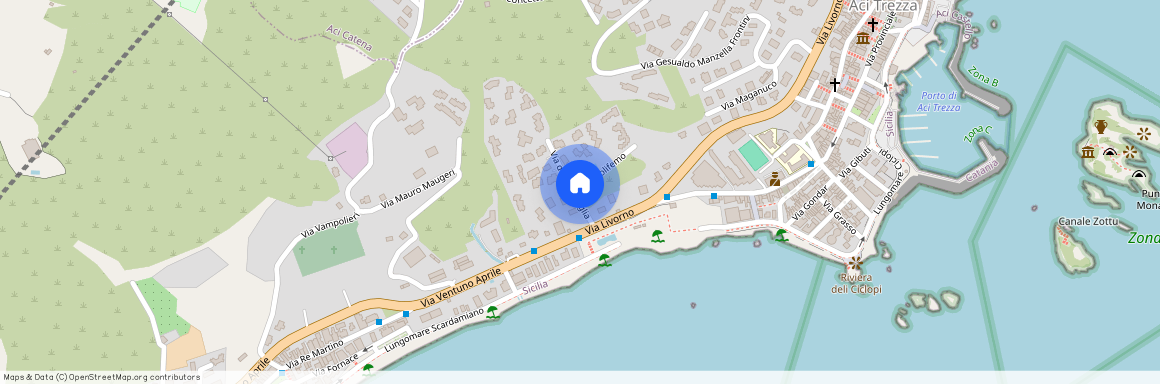 Via Polifemo 3, Catania, Aci Castello