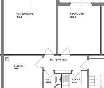 SCHÖNE HELLE 3-ZIMMERWOHNUNG MIT BALKON - Foto 6