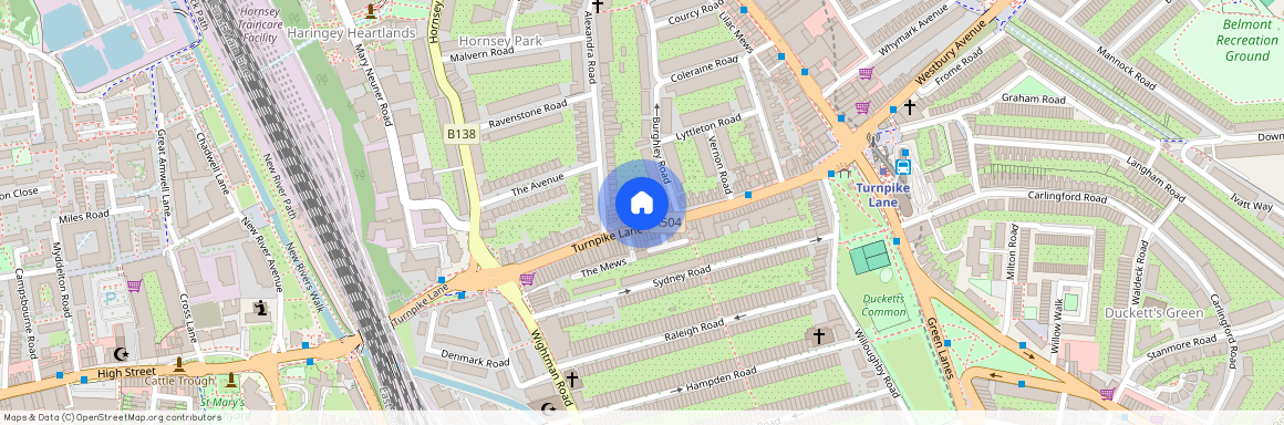 Turnpike Lane, London N8