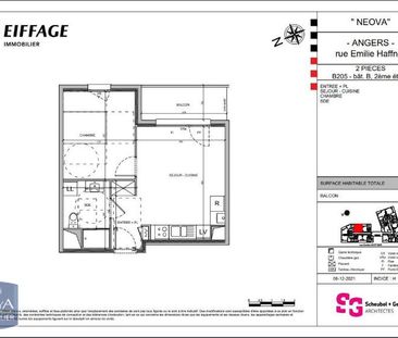 Location Appartement 2 pièces 39m² ANGERS 49000 - Photo 3