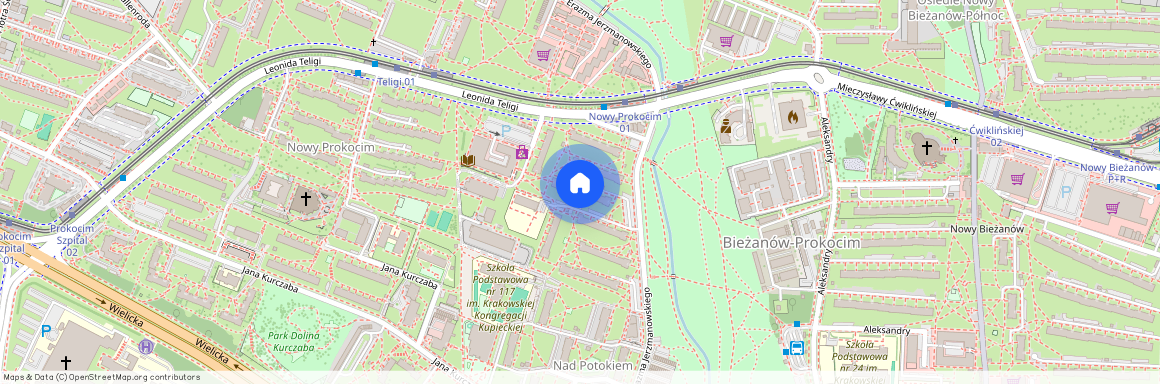 Erazma Jerzmanowskiego 20, Kraków, Bieżanów-Prokocim