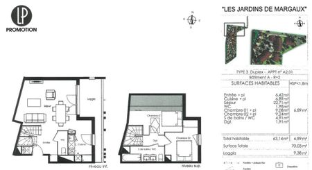 Location Appartement 3 pièces 63m² BLANQUEFORT 33290 - Photo 4