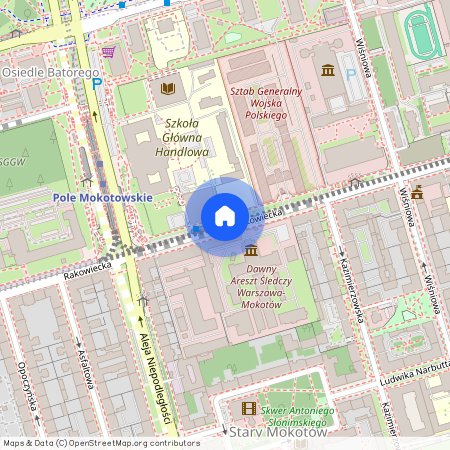 ul. Rakowiecka, Mokotów, Warszawa
