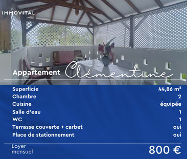 Location Appartement 3 pièces 44m² BAILLIF 97123 - Photo 1