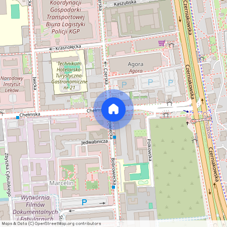 ul. Chełmska, Sielce, Mokotów, Warszawa, mazowieckie