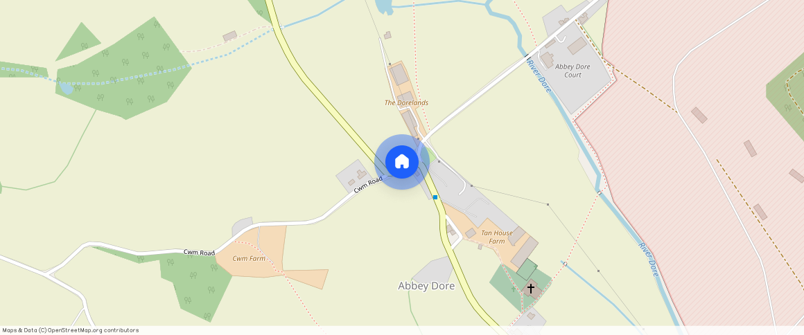 Near Abbeydore, Hereford, HR2