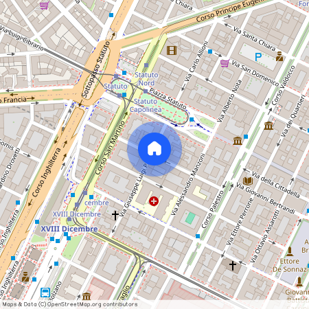 Via Carlo Boucheron, Turin, Piedmont 10122