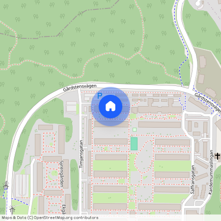 Gårdstensberget, Göteborg, Västra Götaland, Timjansgatan 4 .