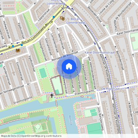 Erasmuspark, 1055 SZ, Ferguutstraat, Amsterdam