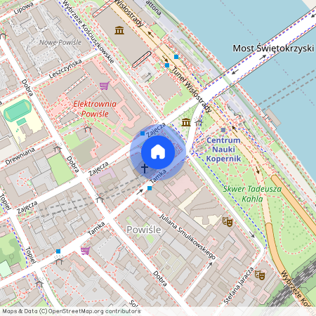 ul. Elektryczna, Powiśle, Śródmieście, Warszawa, mazowieckie