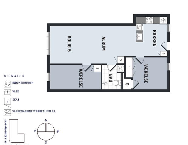 KirkegÃ¥rdsgade 6, st. 5 - Foto 1