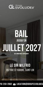 Le Sir Wilfrid | 3 ½ et 4 ½ récents à louer, Saint-Lin - Photo 4