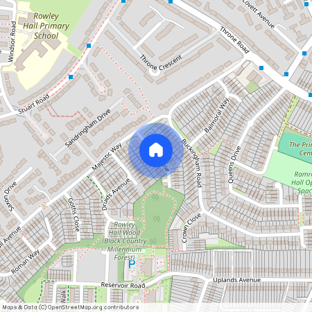 Palace Close, Rowley Regis, West Midlands, B65